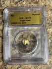 Gold 1/500th Oz. Eagle Head ICG-MS70