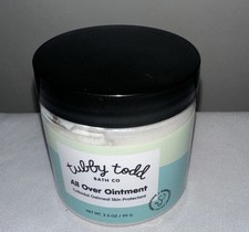 3.5 oz - Tubby Todd All Over Ointment Jar - Fragrance Free New Pls Read