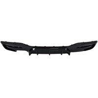 Heckansatz Diffusor Schwarz Glanz Passend FüR BMW F20 F21 M-Paket 2-Rohr