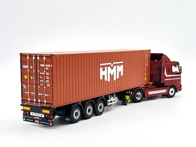 ミニカー WSI SCANIA STREAMLINE 40FTCONTAINER Scania 143 streamline 4x2 + trailer + 40ft container 