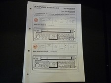 Manuale di servizio schema elettrico originale Blaupunkt New York SCD 08