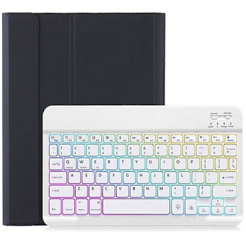 Backlit Keyboard Case Mouse For Samsung Galaxy Tab A9+ S10 FE/S9 FE S8 S7 Tablet - Picture 36 of 56