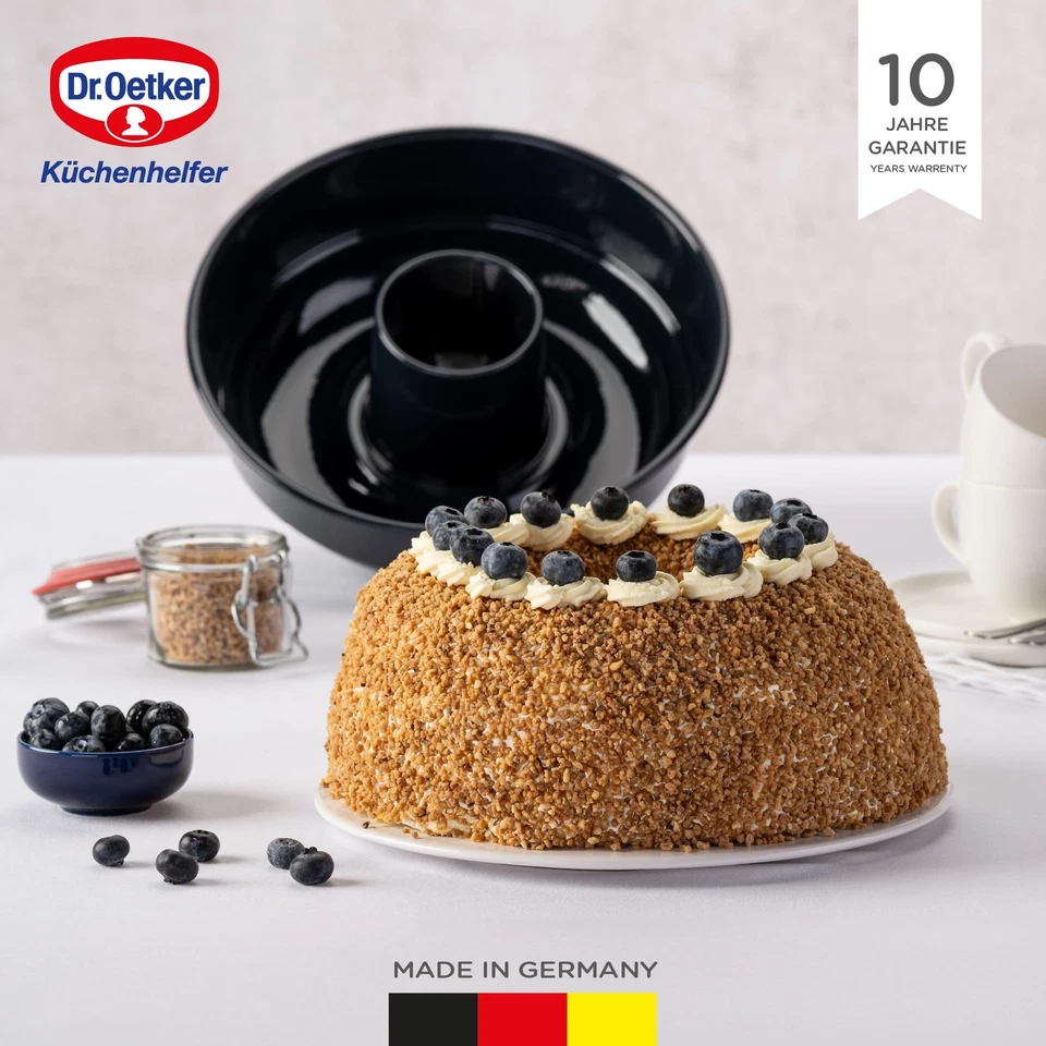 Frankfurter Kranz Kuchenform 26 cm Back-Liebe Emaille – Schnitt-  kratzfeste ... - Bild 3 von 4