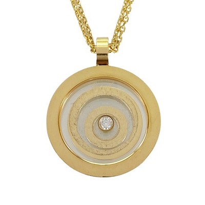 Chopard Happy spirit Yellow gold Diamond Necklace
