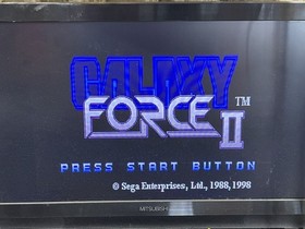 Galaxy Force II Sega Saturn JAPAN