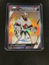 2024-25 O-Pee-Chee Platinum 2023-24 Update Rookie Auto SUNSET Leevi Merilainen