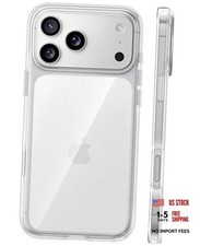 Case Anti-Yellowing Military-Grade for iPhone 17 Pro Max Crystal Clear