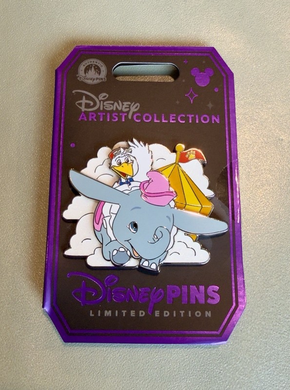 Disney Artist Collection Dumbo Limited Edition Single Pin from Disney Franchise