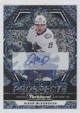 2023 Upper Deck Parkhurst Blue Achievement 19/25 Aidan McDonough #PP-AM Auto 4z8