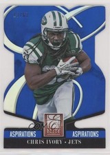 2014 Panini Elite Aspirations Die-Cut 13/67 Chris Ivory #68 fm0