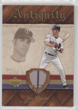 2007 Upper Deck Artifacts Antiquity Artifacts Retail Joe Mauer #AA-JM HOF 04tw