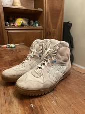 Vintage Asics High Top Wrestling Shoes Size 7 Made In Korea 1980s