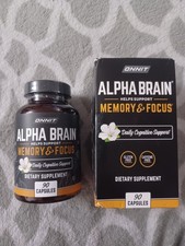 Alpha Brain Memory Focus Daily Cognitive Supp...