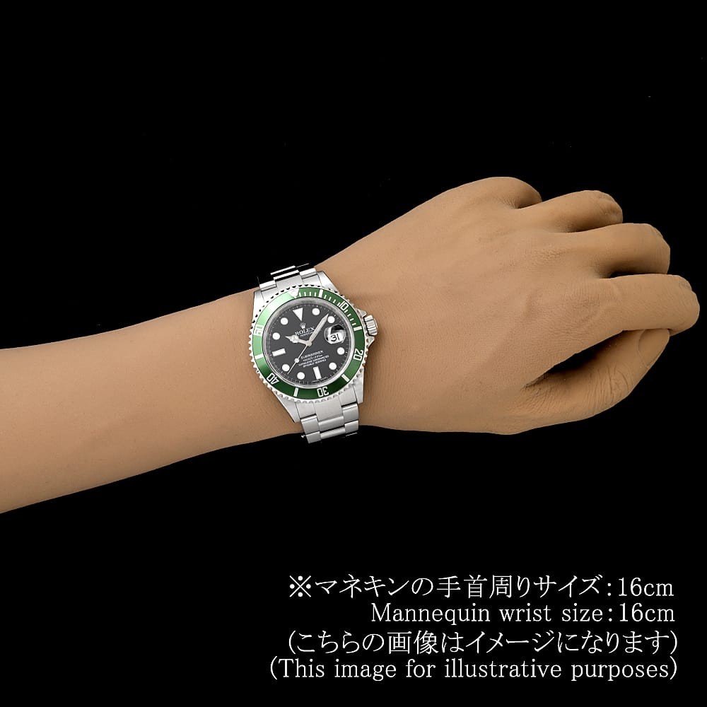 ROLEX SUBMARINER Date 16610LV black M Number second hand mens image 6