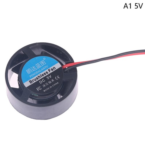1Pc Notebook Micro Cooling Fan 25.5x10mm 5/9/12/24V Round Mini For Led Lamps Qo - Afbeelding 13 van 16