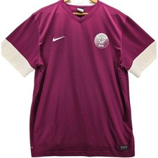 Qatar 2012 World Cup Home Player Issue Nike football Soccer shirt Venting XXL