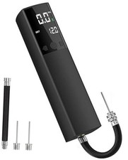  Electric Ball Pump, Smart Air Pump Portable Fast Ball Inflation with Black