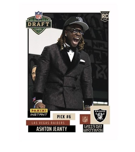 2025 Panini Instant NFL DRAFT NIGHT COMPLETE 1-40 CARD RC SET - 🔥Lots Of RC’s - Picture 4 of 5
