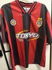 Shibuya City Soccer Shirt Tokyo Japan Saints Studio Mens Medium Red NWT