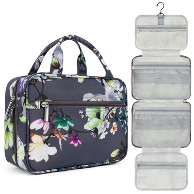 Women Travel Cosmetic Makeup Bag Toiletry Hanging Organizer Storage Case Pouch