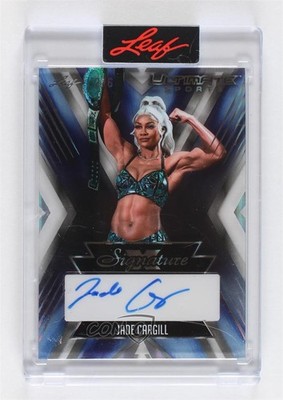 2024 Leaf Ultimate Sports X Signature Lazer 2/6 Jade Cargill #UXS-JC1 Auto 14rq