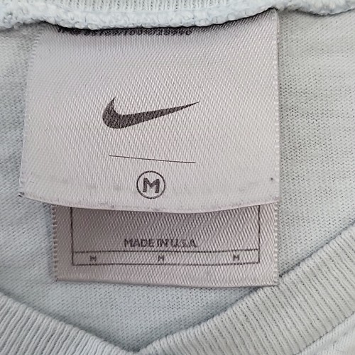 Nike Maglia Donna Media Azzurro Chiaro Just Do It Grafica Manica Corta Made in USA - Foto 4 di 10