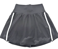Joy Lab Womens Black Side Stripe Sporty Skort XS Active Running Gym Athleisure