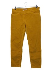 Ascari Cordhose Damen Gr. 23/36 Gelb Senfgelb Stretch Casual