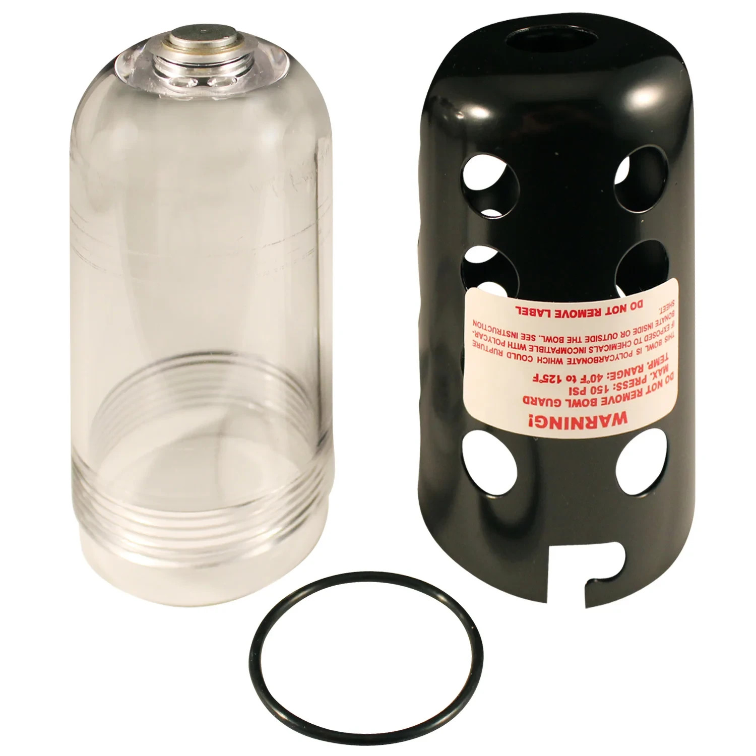 Milton® Plastic Filter and Lubricator Replacement Bowl