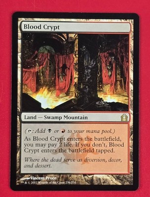 Blood Crypt Return to Ravnica Regular NM MTG Magic The Gathering Ships FAST