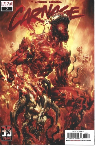 CARNAGE #7 KENDRICK "KUNKKA" LIM MARVEL COMICS 2022 BAGGED AND BOARDED