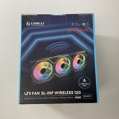 Lian-Li 120mm UNI FAN SL-INF Wireless 120mm / 12RSLIN1W3B-BLACK