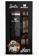 Barbie 80s Western Ken Limited Stanley Cup Quencher 1,2L Midnight Schwarz - Neu