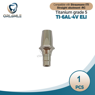 Straight abutment ti cemented abutment fits to Straumann ITI RC Diameter 5.0/6.5
