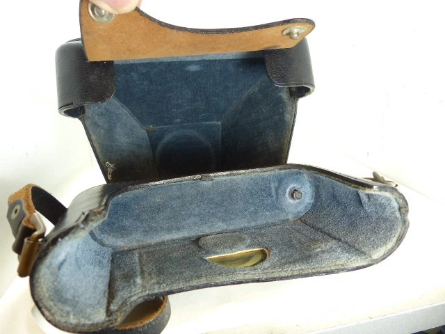 Estuche de cuero para cámara Leica M4 usado tapa dura último modelo Foto 4 de 4