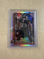 2025 Topps Chrome Football BILLY BOWMAN JR. Rookie Refractor RC #344 Falcons 