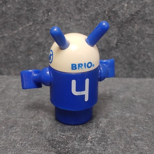 Brio Figur Blau Weiß • Boden Magnetisch • Ca. 4cm Groß - Picture 3 of 7