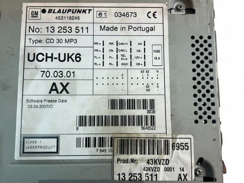 OPEL VECTRA C Musik-Player mit GPS 13253511 2008 30368852 - Bild 8 von 8