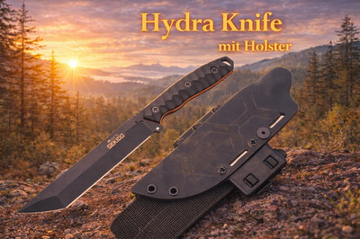 NEU Hydra Knives Gekido für Jäger Survival Outdoor Wildnis Camping Angeln Zelten