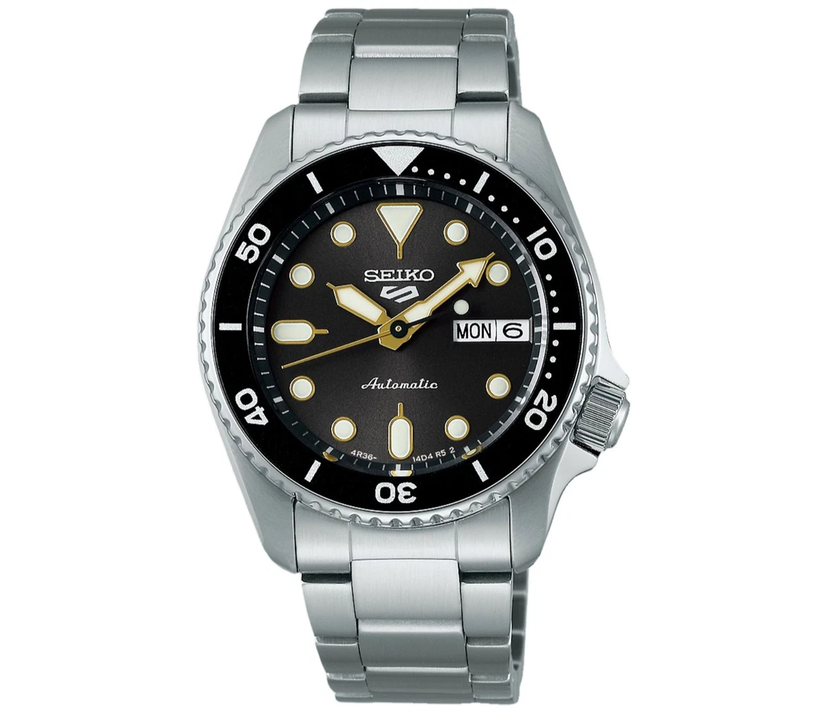 Seiko 5 Mechanical (Automatic) Silver Band Wristwatches for sale