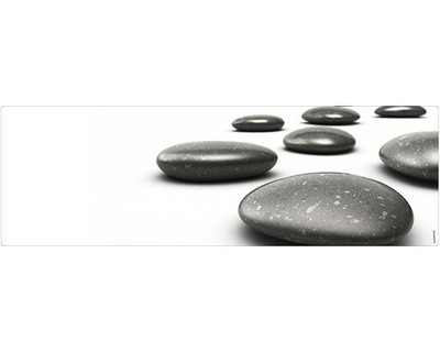 mySPOTTI Badrückwand aqua Hot Stone 140x45 cm
