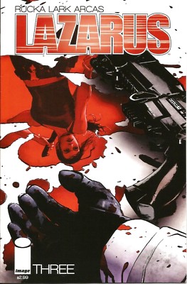 LAZARUS #3  RUCKA/LARK  IMAGE COMICS  AUG 2013  N/M  1ST PRINT