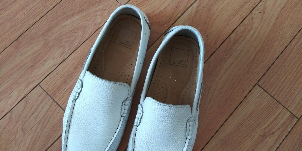 14th & Union White Loafers 14th & Union Slip On Loafers for Women | Mercari main image 3