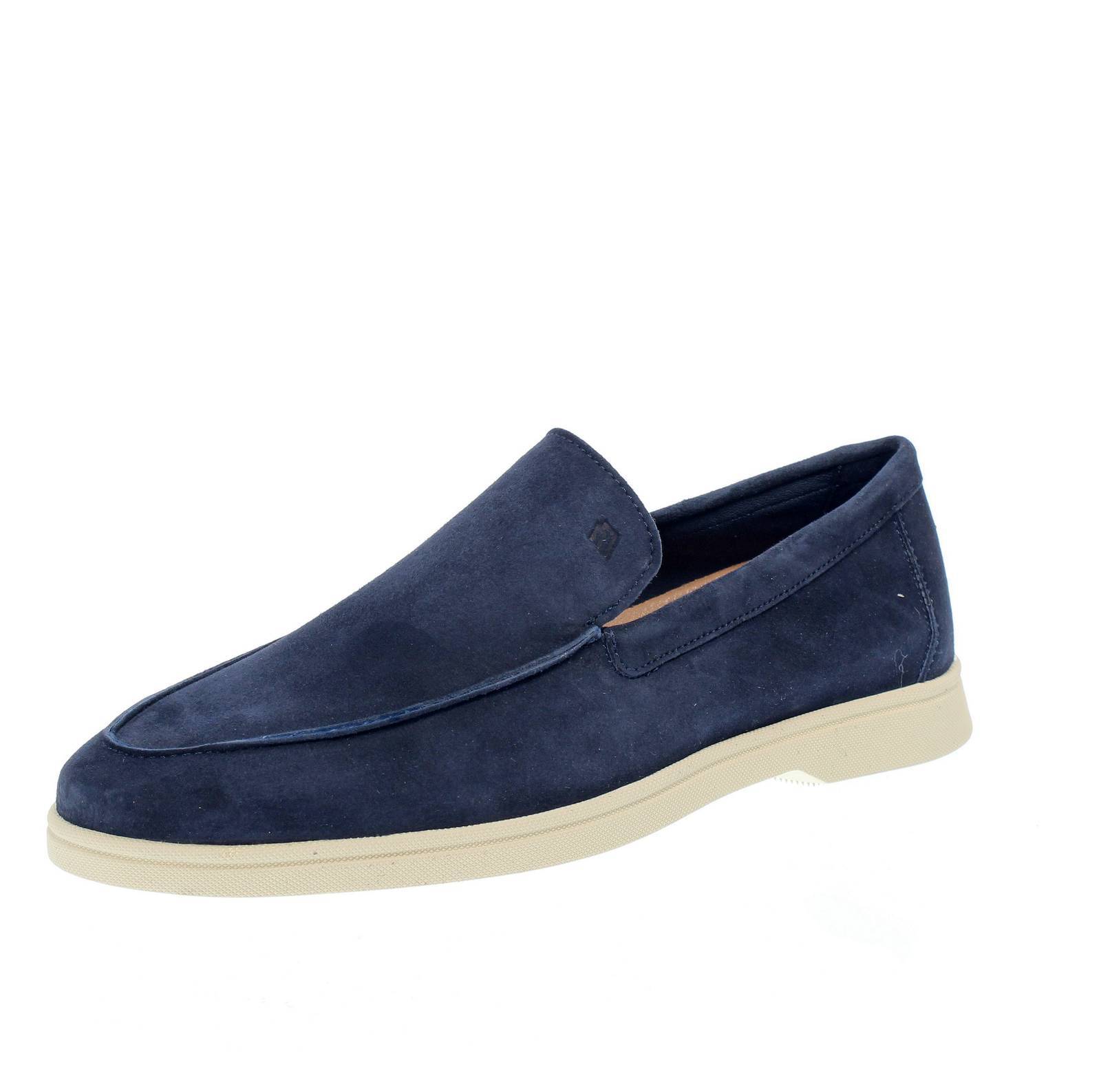 Frau Mocassini из замши синего цвета - Taglia 43 [27,7 см] Scarpe Uomo Mocassini Comfort