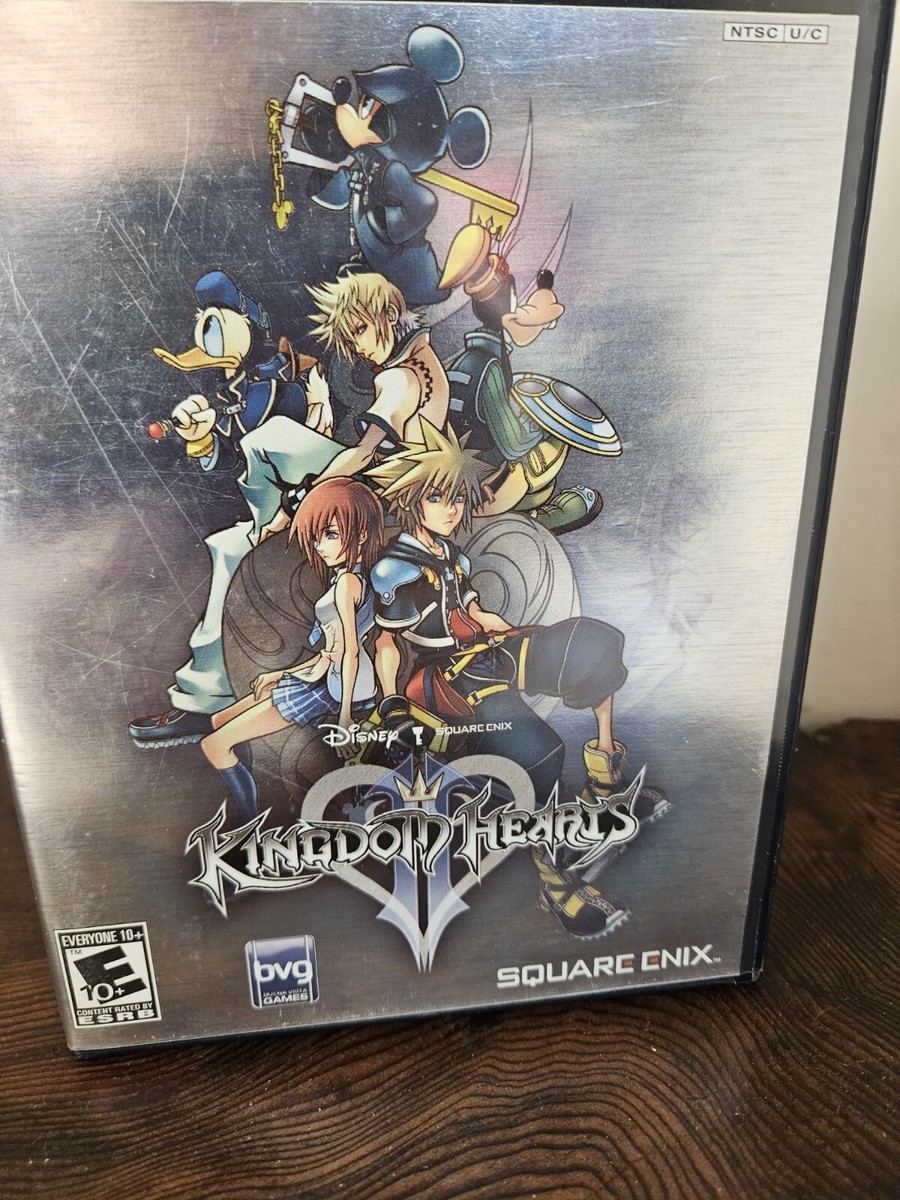 Kingdom Hearts II - Black Label (Sony PlayStation 2 PS2, 2006