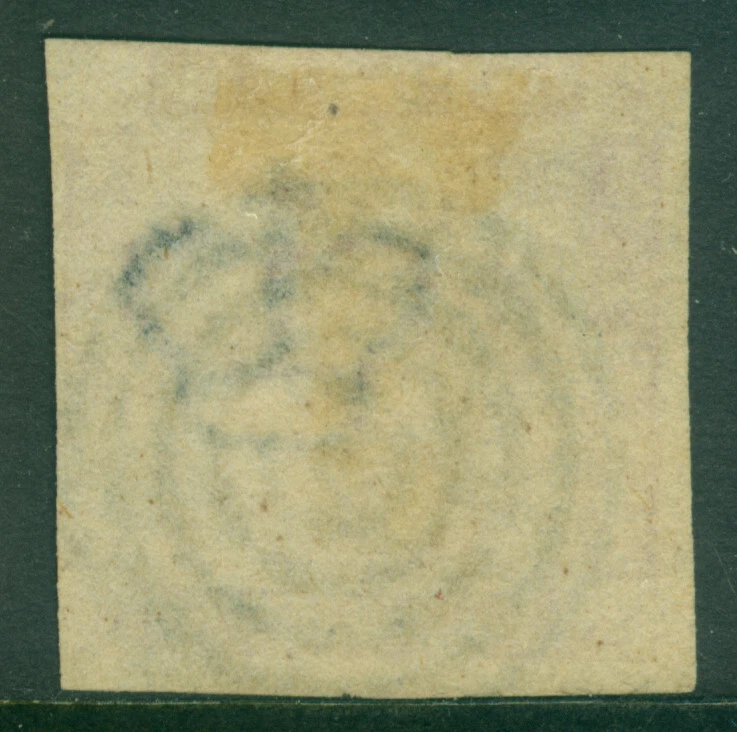 DANISH WEST INDIES (DWI) 1866  Coat of Arms  3c rose  Scott # 2 used FVF - Image 2 of 2