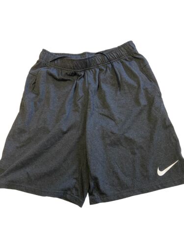 Mens NIKE Gray Dri Fit Cotton Training Shorts Sz M NEW NWT