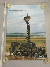 Plakat Flugabwehr Gefechtsstand Roland AEG Poster