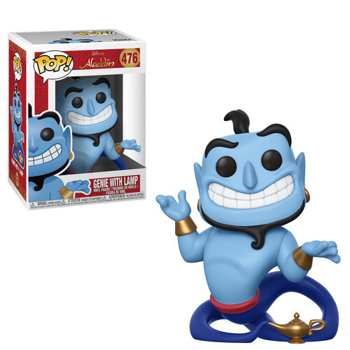 ¡Funko Pop! Figura De Vinilo Disney: Aladdin - Genio Con Lámpara [Juguete Nuevo]