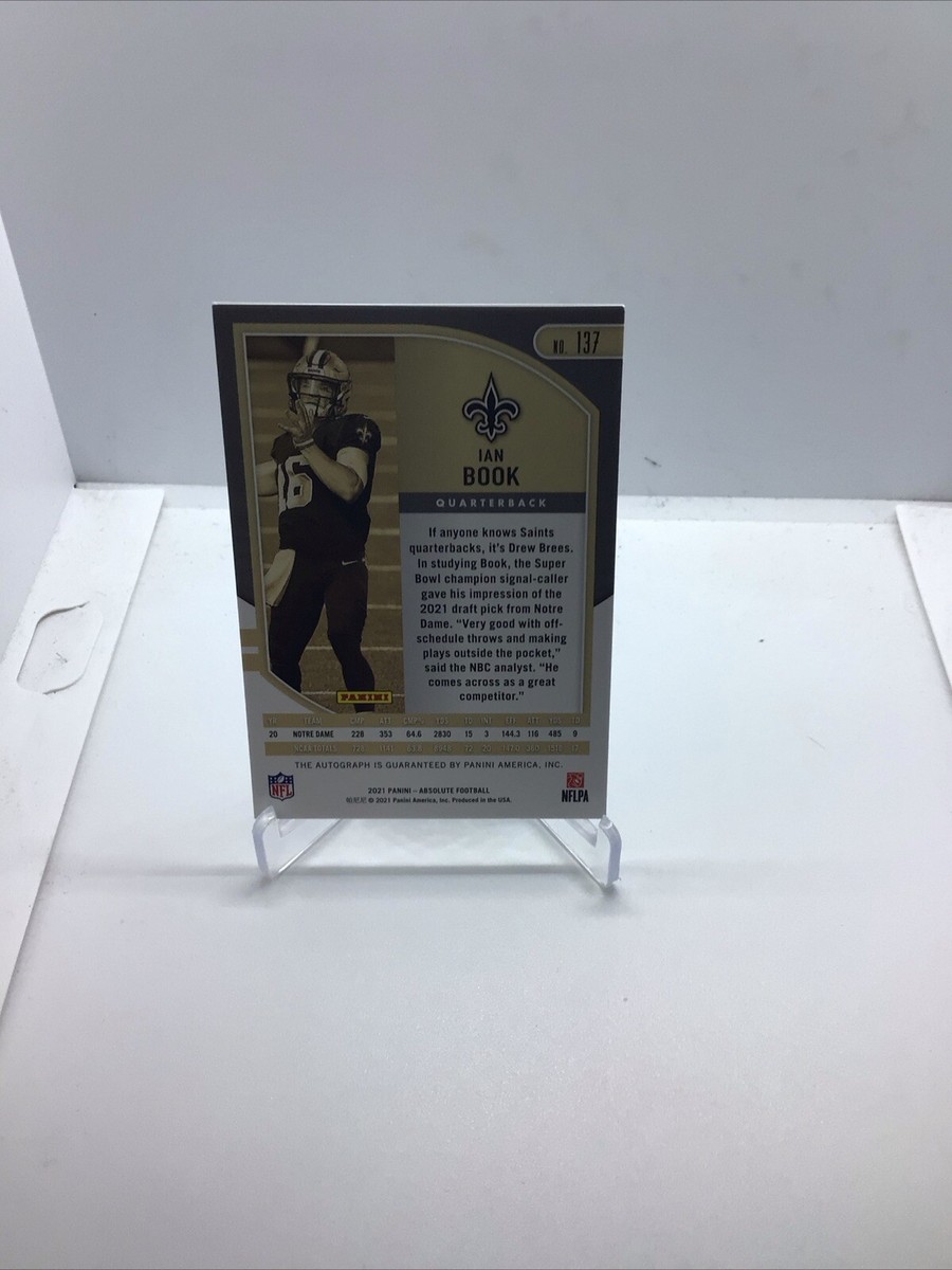 ian サイン 2021 Panini Absolute - Rookies Ian Book #137 Spectrum Red